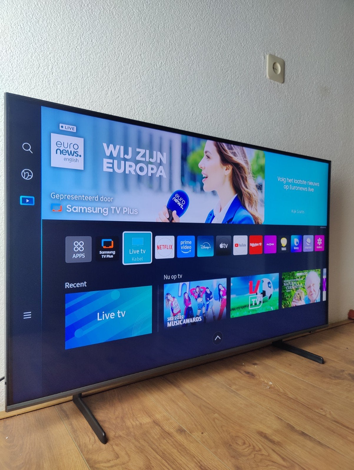 Samsung QLED | 43" | 4K | HDR | Airplay 2 | 2023, Ophalen, QLED, 50 Hz, Zo goed als nieuw