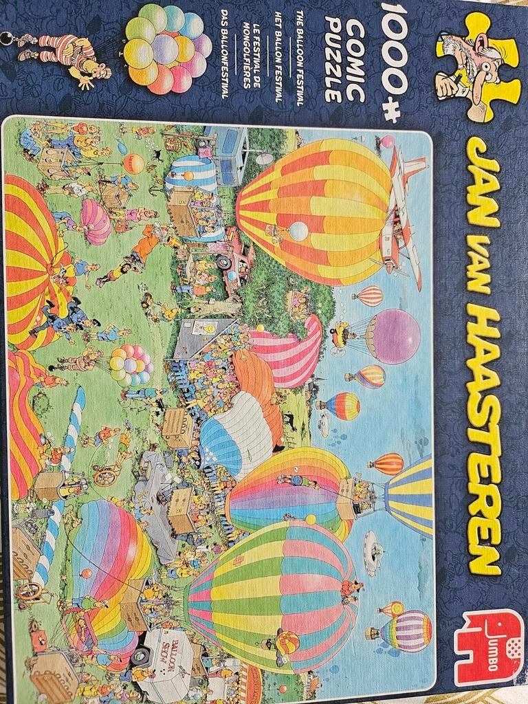 Jan van Haasteren ballon festival, Ophalen, 500 t/m 1500 stukjes, Zo goed als nieuw
