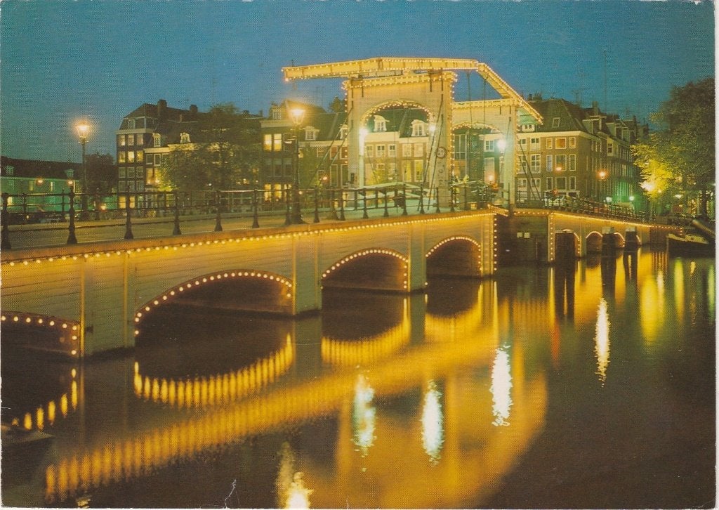 AMSTERDAM Magere Brug Avond, Verzamelen, Verzenden, 1980 tot heden, Gelopen, Noord-Holland