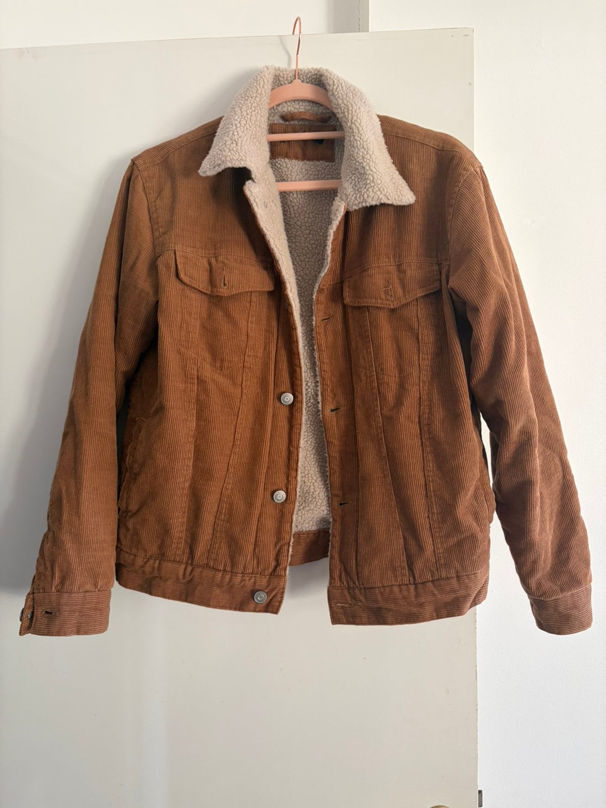 Brown fall & winter coat, Ophalen, Zo goed als nieuw, Bruin