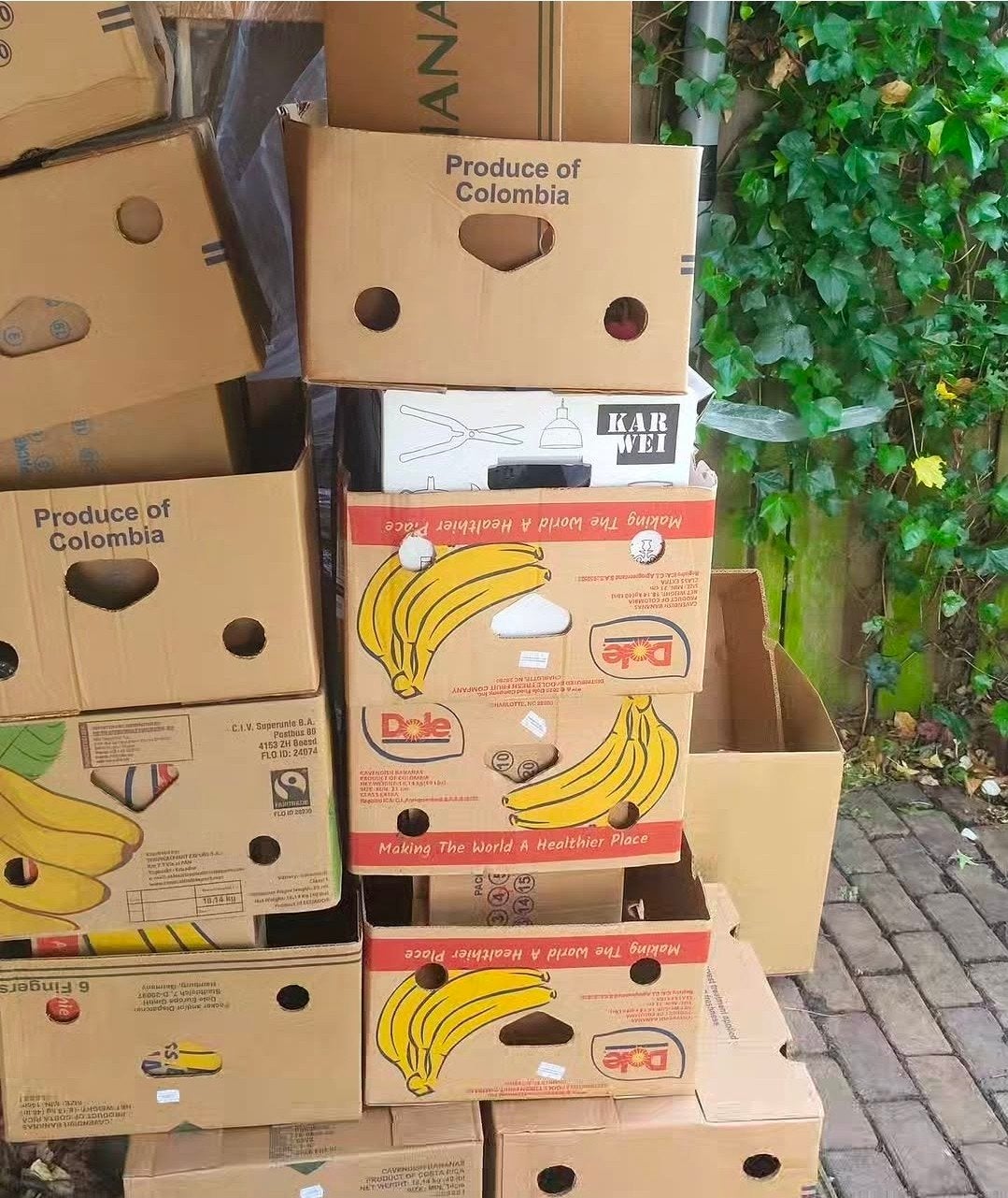 Gratis bananendozen... ZIJN AL OPGEHAALD, Doos, 40 tot 60 cm, 50 tot 75 cm, Ophalen of Verzenden