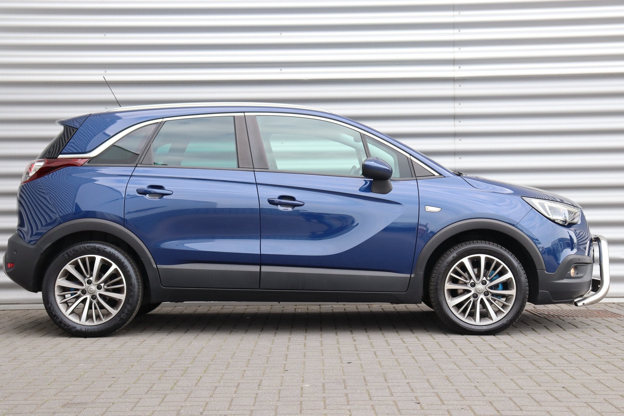 Opel Crossland X 1.2 TURBO 130PK ULTIMATE AUTOMAAT, 840 kg, Gebruikt, 1199 cc, Blauw