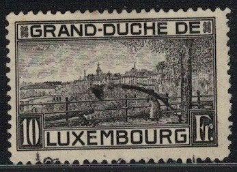 D171 Luxemburg 143a gestempeld, Postzegels en Munten, Verzenden, Luxemburg, Postfris