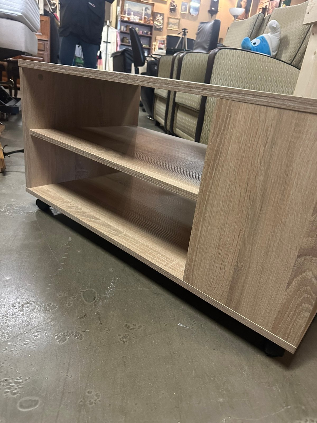 Salontafel op wieltjes, Huis en Inrichting, Tafels | Salontafels, Ophalen, C, C, 50 tot 100 cm