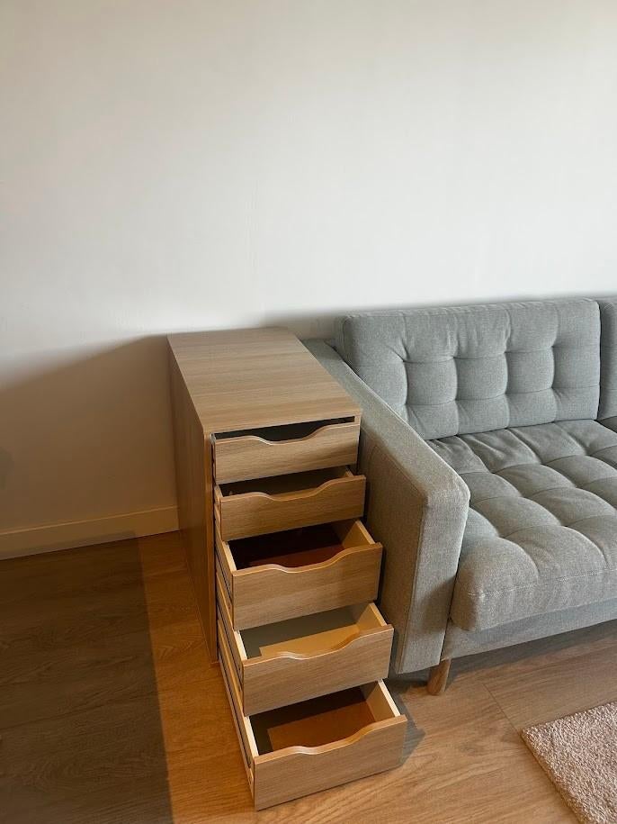 IKEA Office Drawer Unit, Ophalen, 5 laden of meer, Zo goed als nieuw, Minder dan 100 cm