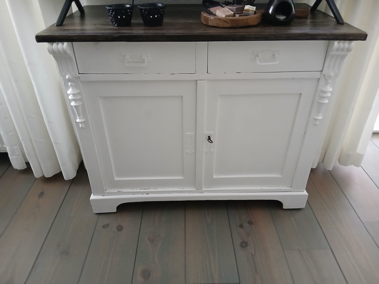 Dressoir, Ophalen, Gebruikt, 50 tot 100 cm, Grenenhout