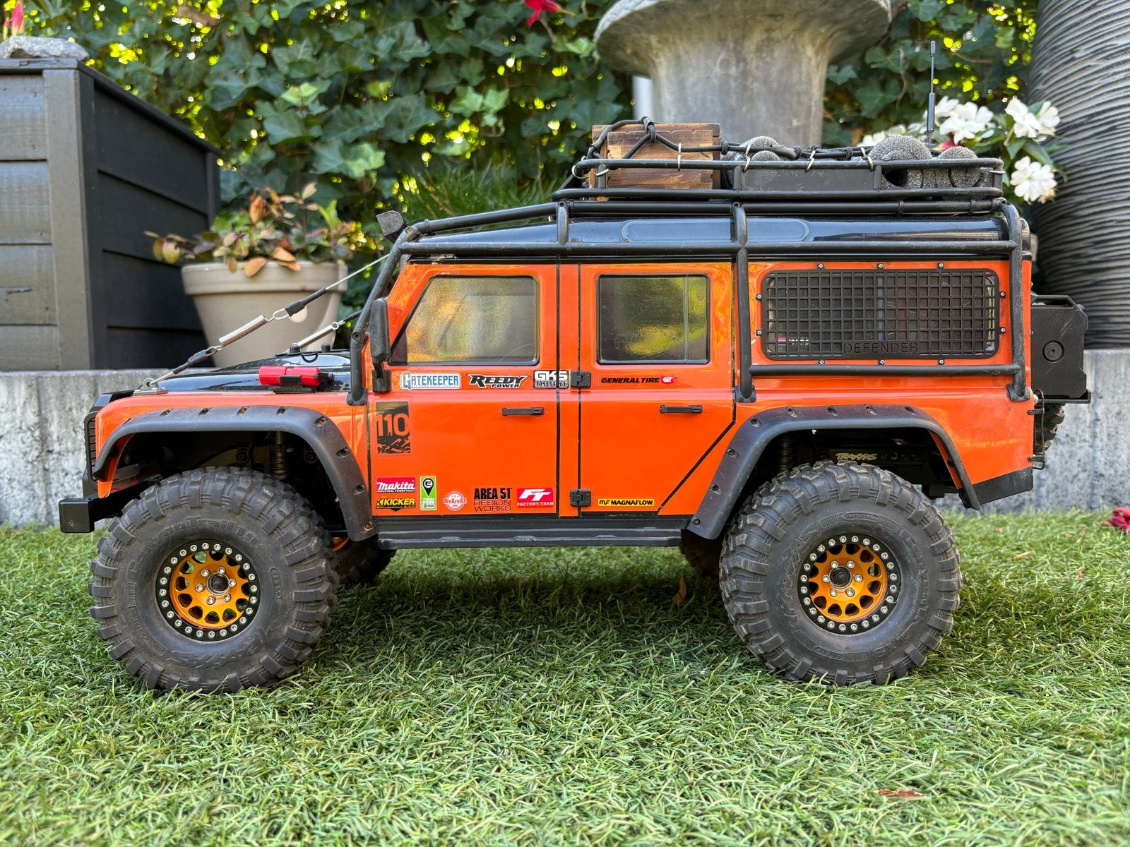 RC Landrover Defender - TRX-4 - FULL OPTIONS, Ophalen, Zo goed als nieuw