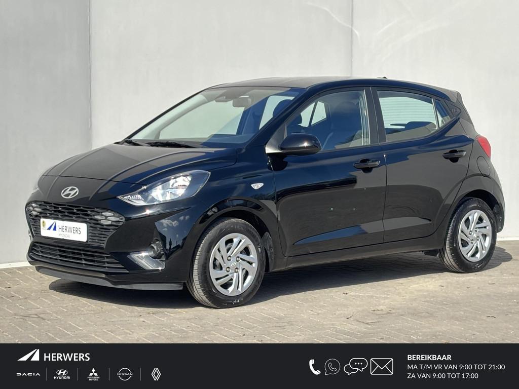 Hyundai i10 1.0 Premium Handgeschakeld / Fabrieksgarantie to, Auto's, Voorwielaandrijving, Stof, Gebruikt, Euro 6