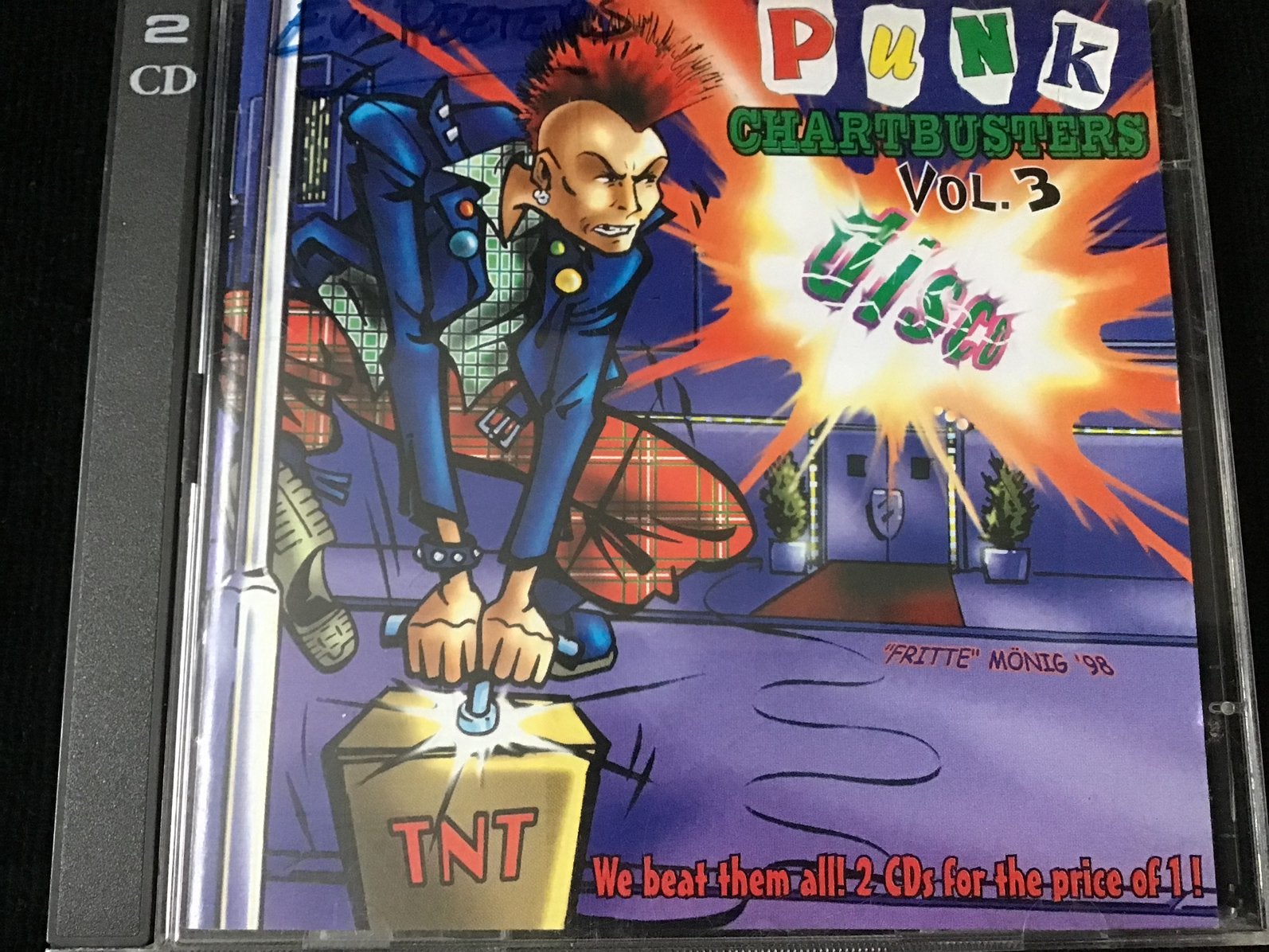 Punk Chartbusters vol.3 dubbel-cd, Ophalen of Verzenden, Zo goed als nieuw