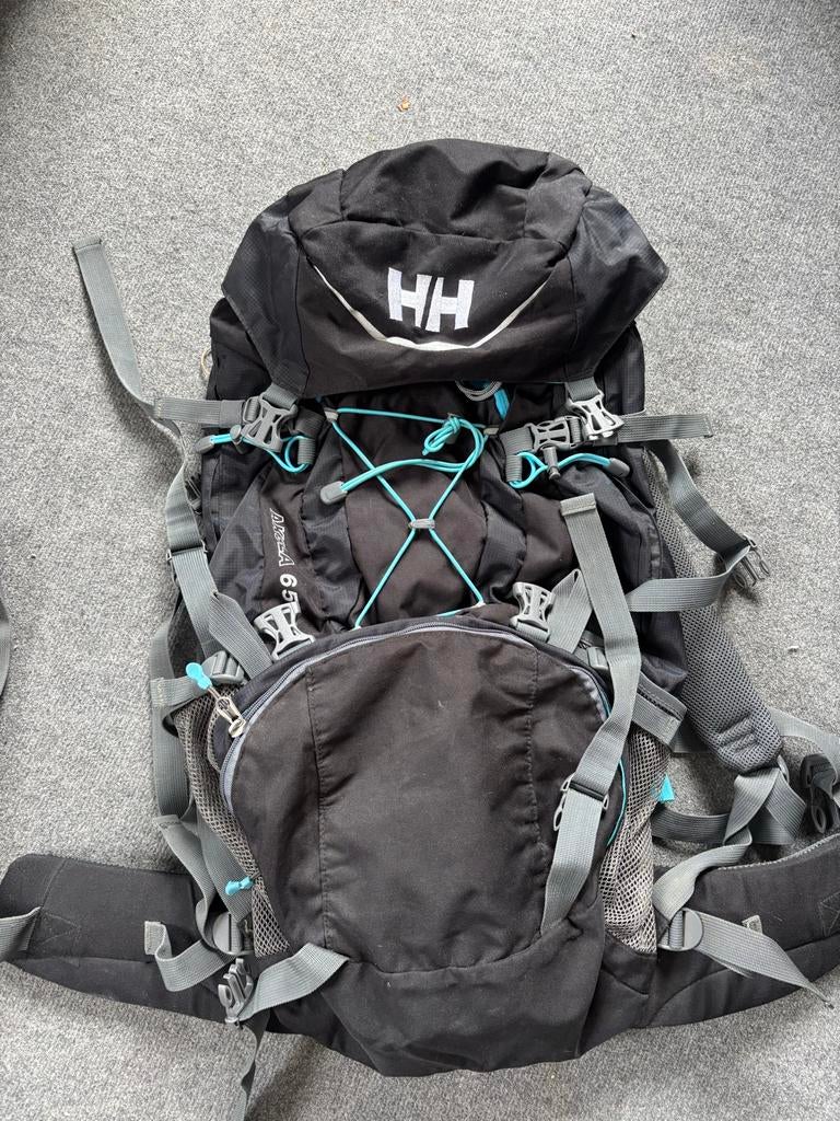 Helly Hansen Aksla 65 liter rugzak - Zwart, Ophalen of Verzenden, Gebruikt