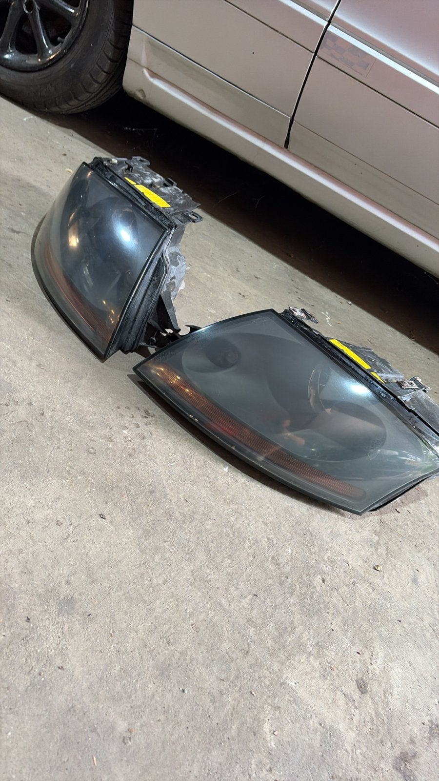 Koplampen Audi TT 2004 - Set aftermarket Xenon, Auto-onderdelen, Verlichting, Ophalen of Verzenden, Gebruikt, Audi