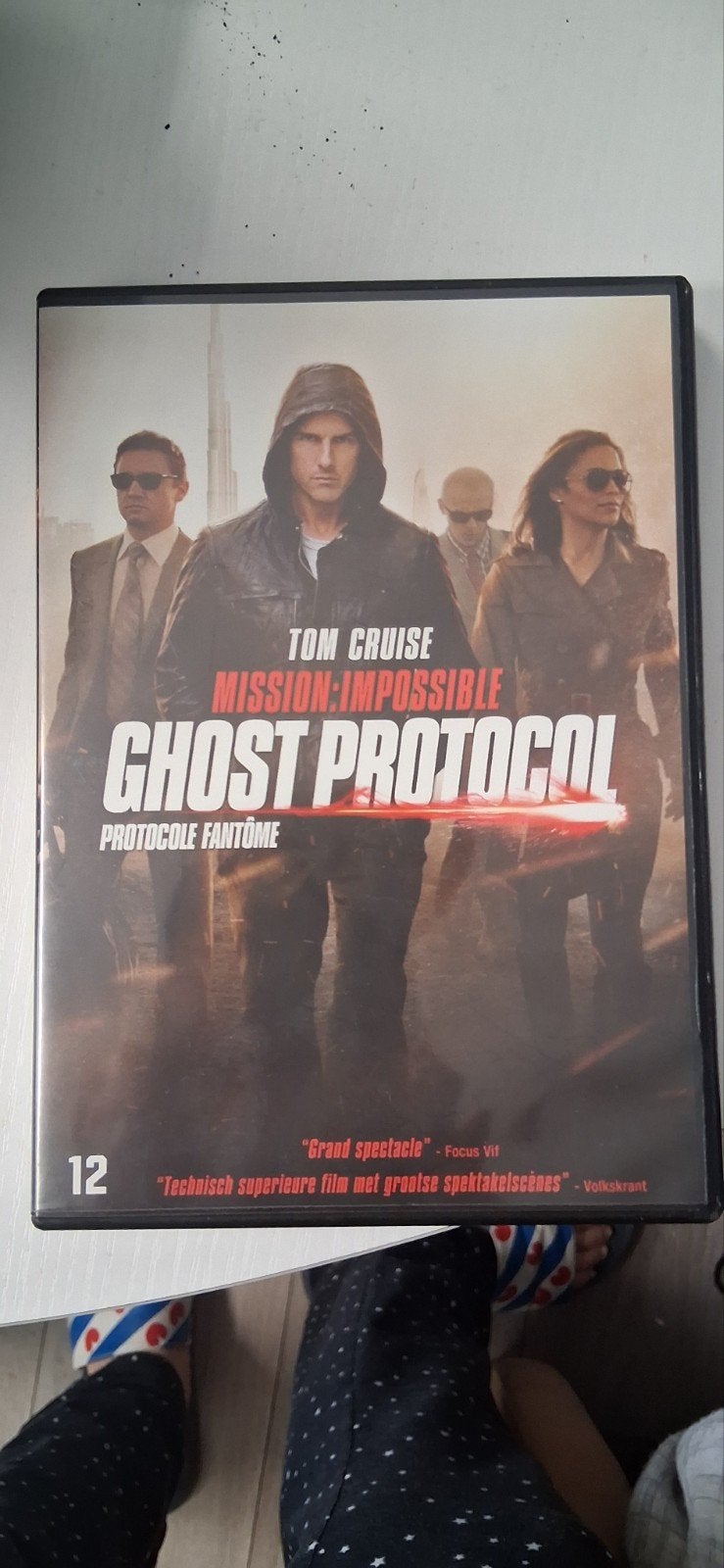 Mission: Impossible - Ghost Protocol DVD, Nederlands, Actie, Inclusief doosje, Ophalen of Verzenden