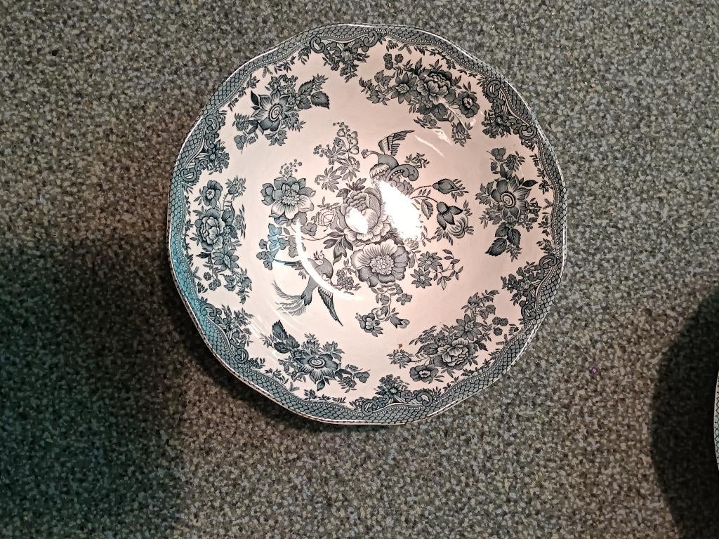 Bord Enoch wedgwood Asiatic pheasants, Ophalen of Verzenden, Aardewerk, Wedgwood, Bord(en)