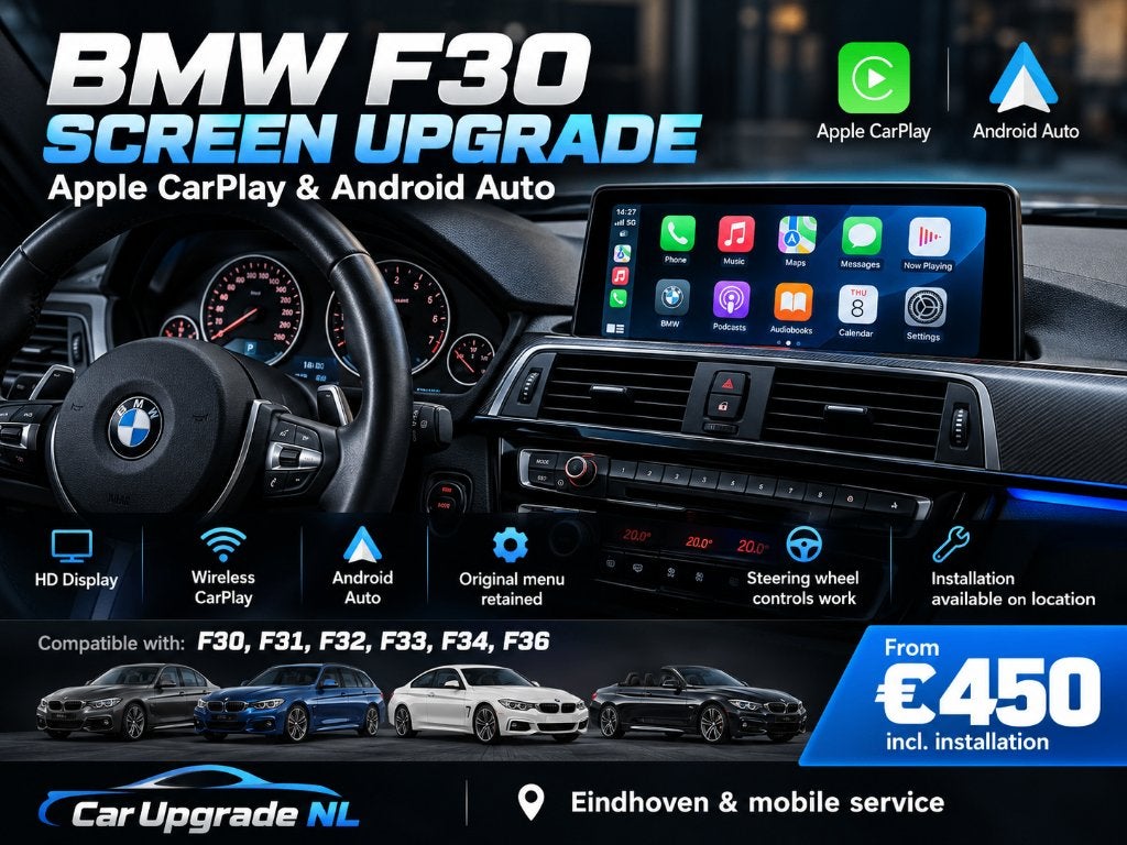 BMW F30 to F36 – Apple CarPlay & Android Auto Screen Upgrade, Auto diversen, Ophalen of Verzenden, Gebruikt