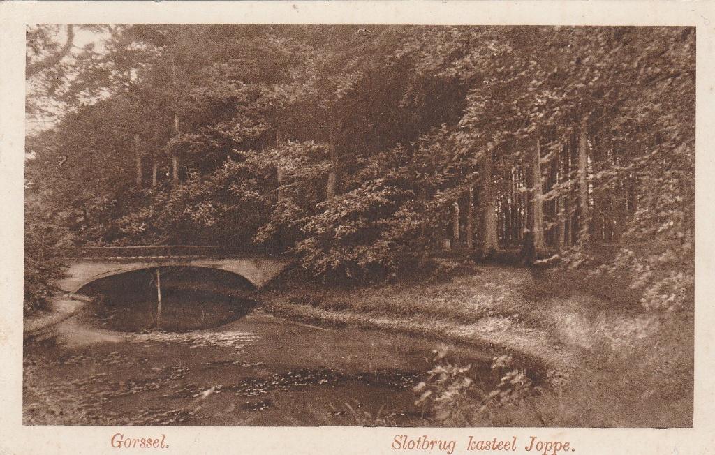 gorssel- slotbrug kasteel joppe, Verzenden, 1940 tot 1960, Gelderland