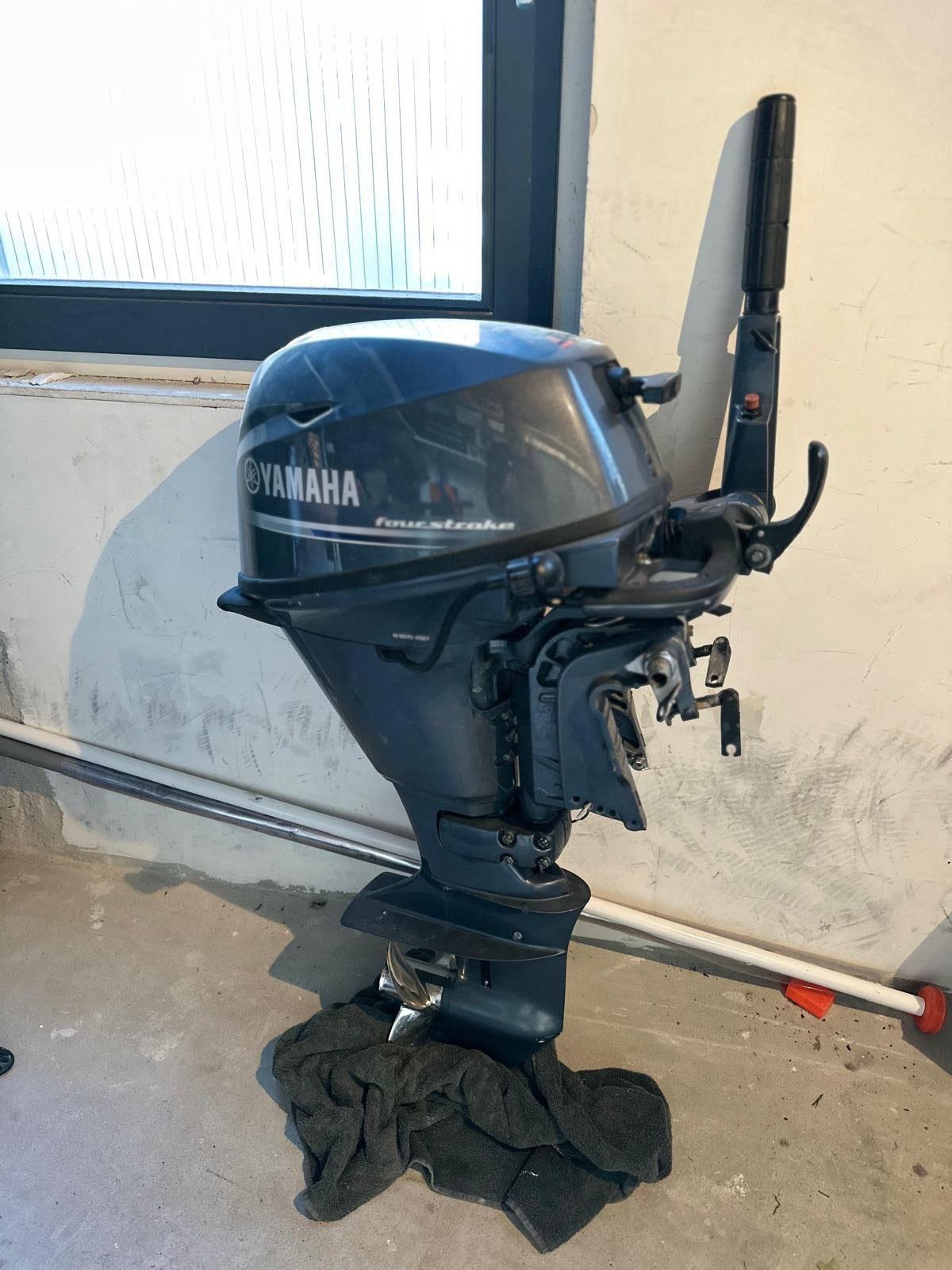 Yamaha 15/20pk kortstaart op knuppel, Ophalen, 10 tot 30 pk, Viertaktmotor, Zo goed als nieuw