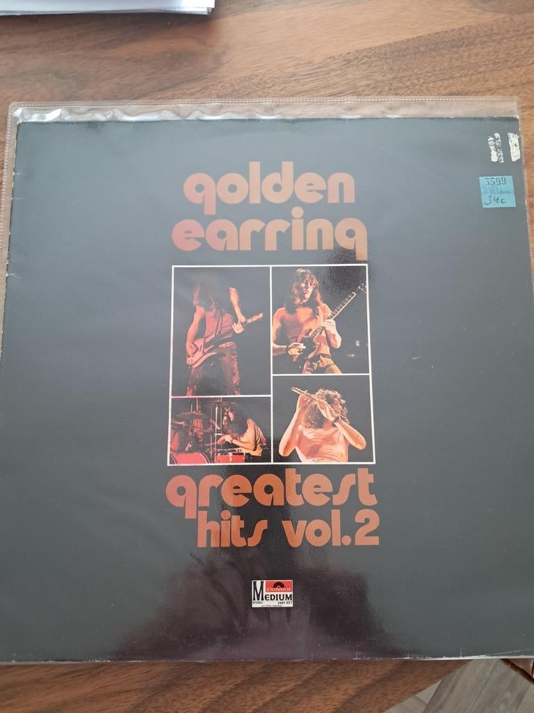 Golden Earring - Greatest Hits Vol. 2 Vinyl LP, Cd's en Dvd's, Vinyl | Pop, Gebruikt, 1970 - 1979, 12 inch, Ophalen of Verzenden