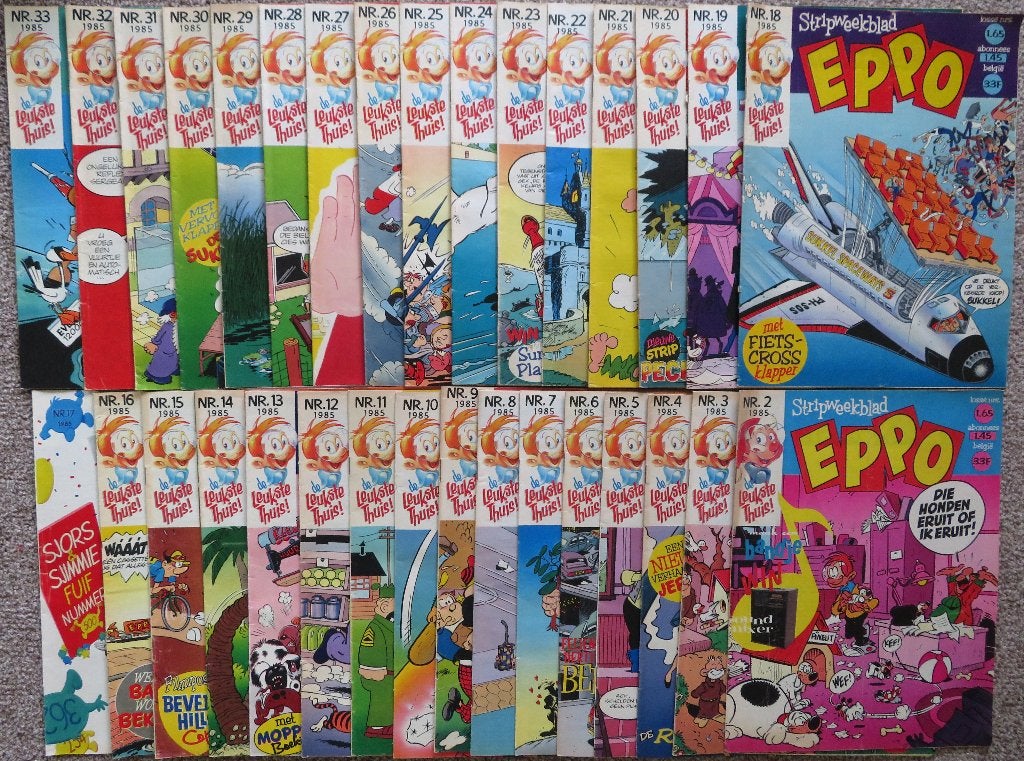 Eppo stripweekblad 1985, Boeken, Eén stripboek, Ophalen, Gelezen