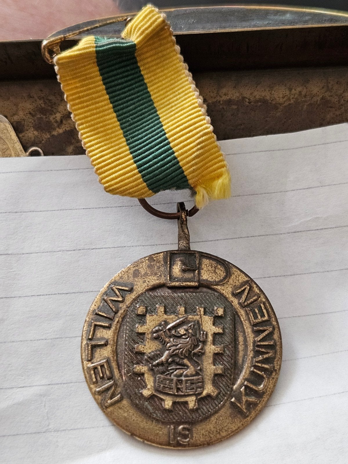 Historische Avond Vierdaagse Medaille - Willen is  Kunnen, Postzegels en Munten, Ophalen of Verzenden, Overige materialen