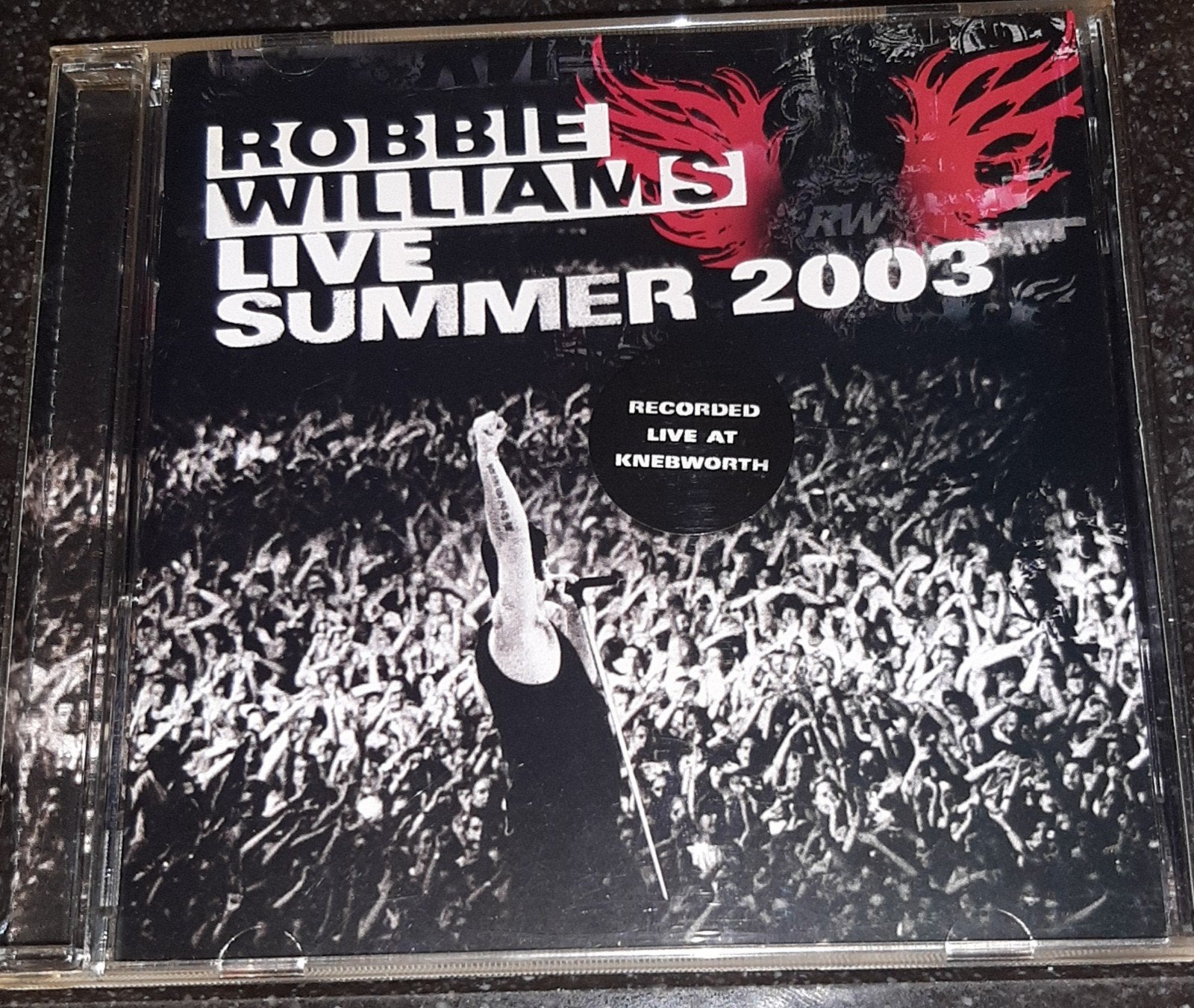 Robbie Williams live summer 2003, Ophalen of Verzenden, Zo goed als nieuw, Poprock, Album
