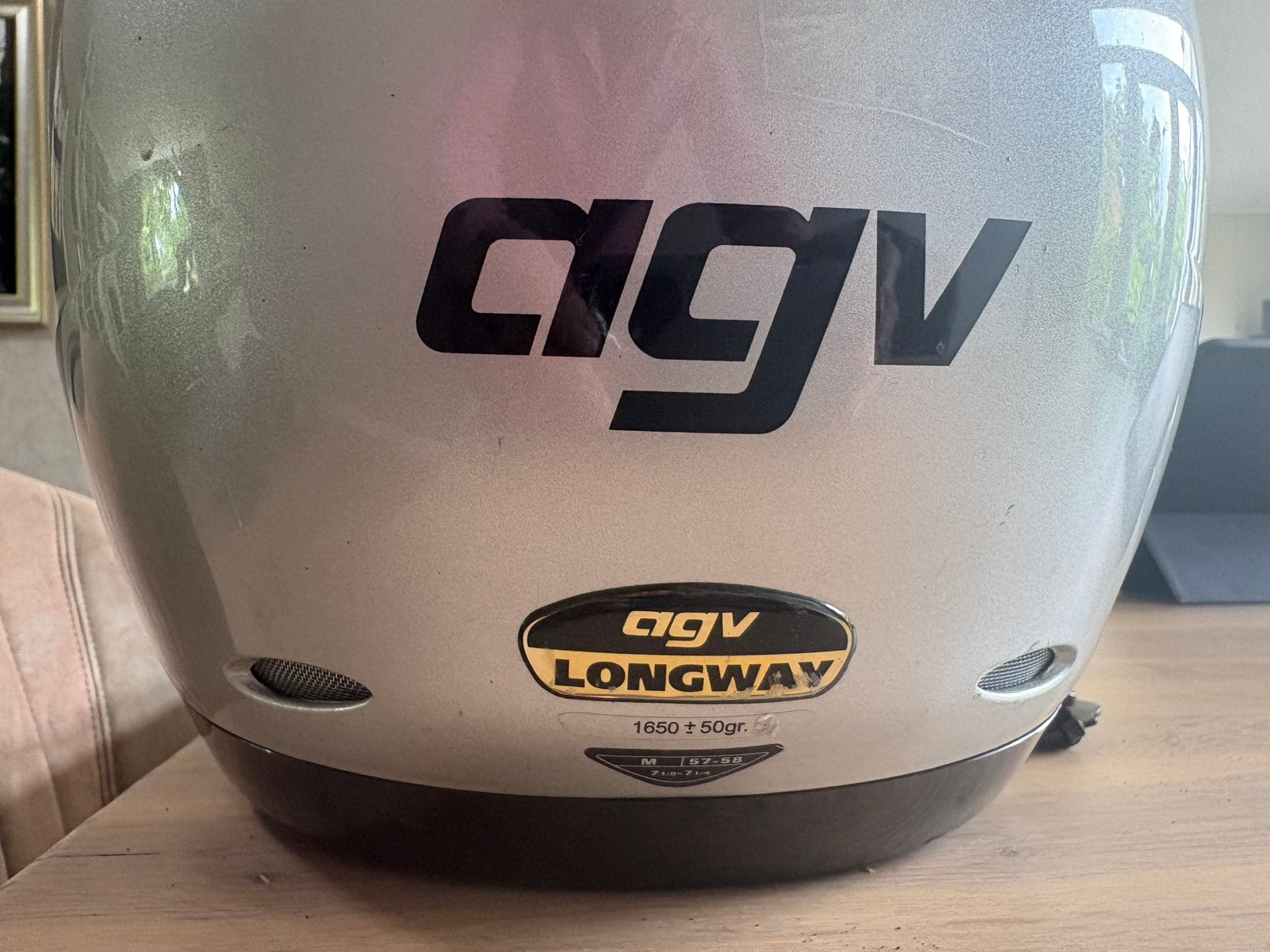 Agv integraal helm, M, Dames, Ophalen of Verzenden, Tweedehands
