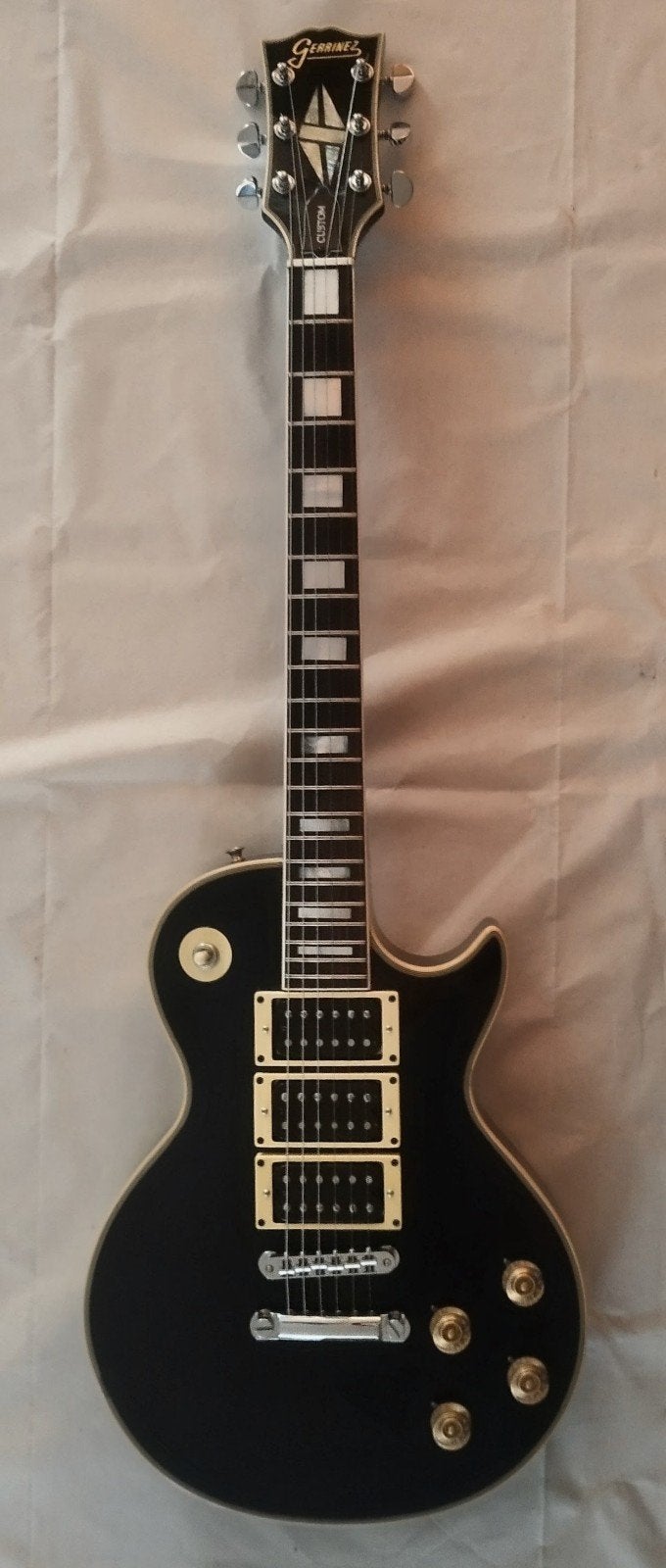 Gerrinez Les Paul Custom., Ophalen, Gebruikt, Solid body, Gibson