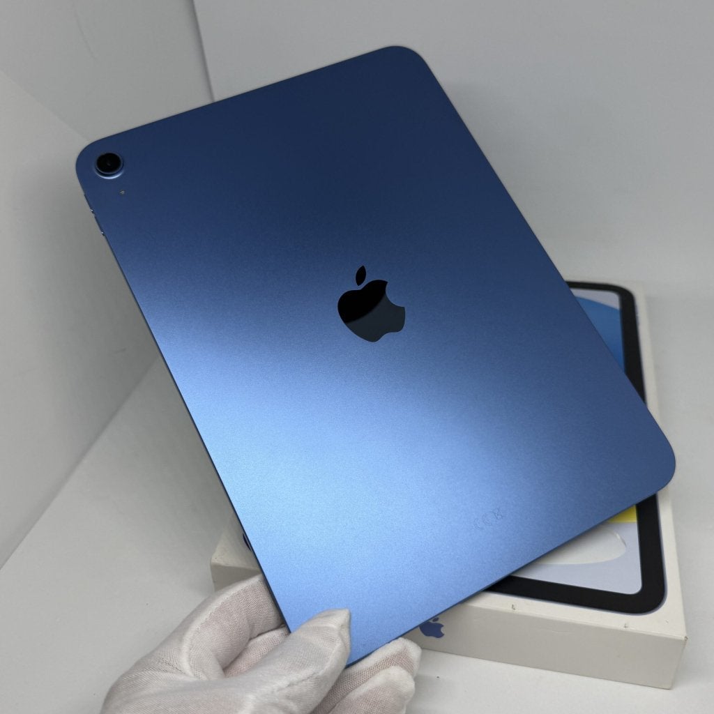 iPad 11e 128GB blauw /krasvrij /100% batt /garantie, Apple, Zo goed als nieuw, Support@apple.com, Apple Park Way, Cupertino, California