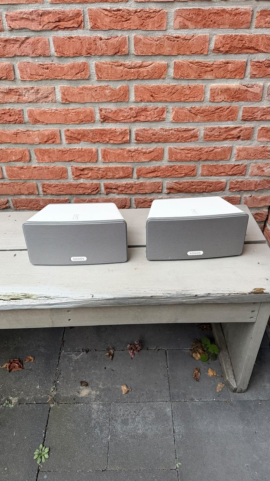 Sonos Play:3 *SETJE VAN TWEE MET MUURBEUGELS* (S2), Audio, Tv en Foto, Ophalen of Verzenden, Zo goed als nieuw, Minder dan 60 watt