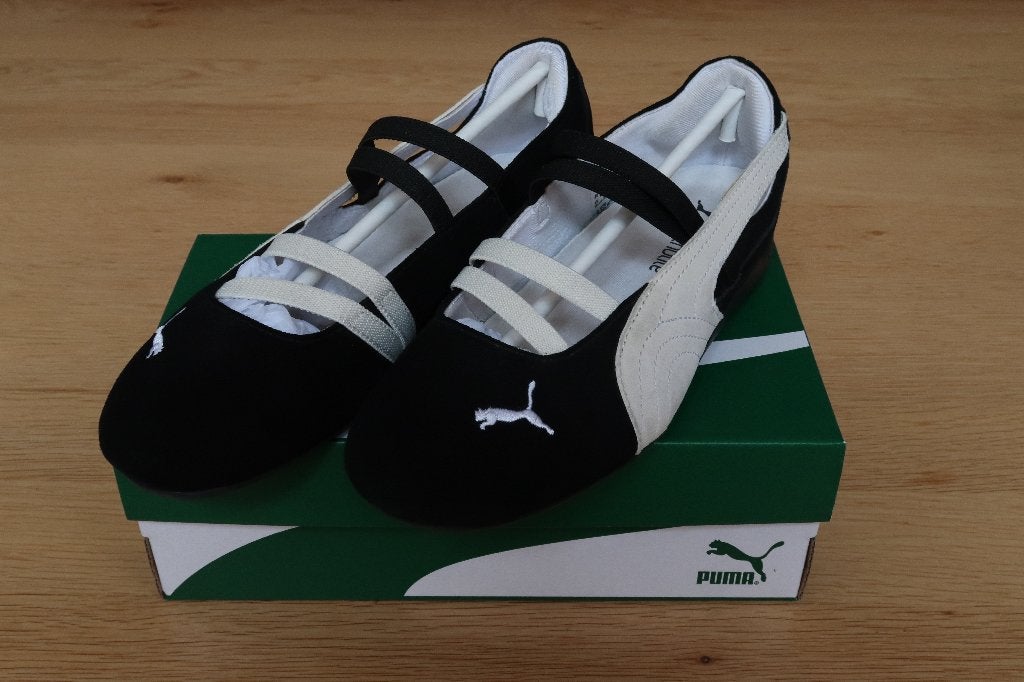Puma Speedcat Ballet (ballerina) maat 38,5, Puma, Zwart, Zo goed als nieuw, Ballerina's