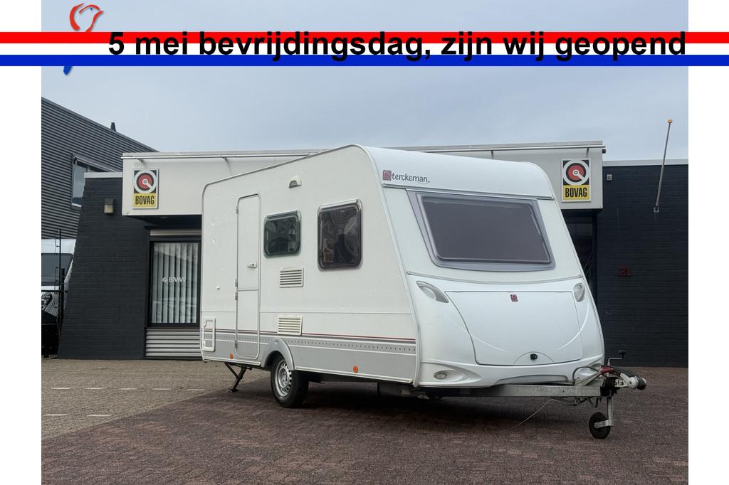Sterckeman EVOLUTION 390CP dwarsbed zeer compacte caravan, Caravans en Kamperen, Sterckeman, Bedrijf, 750 - 1000 kg, Koelkast