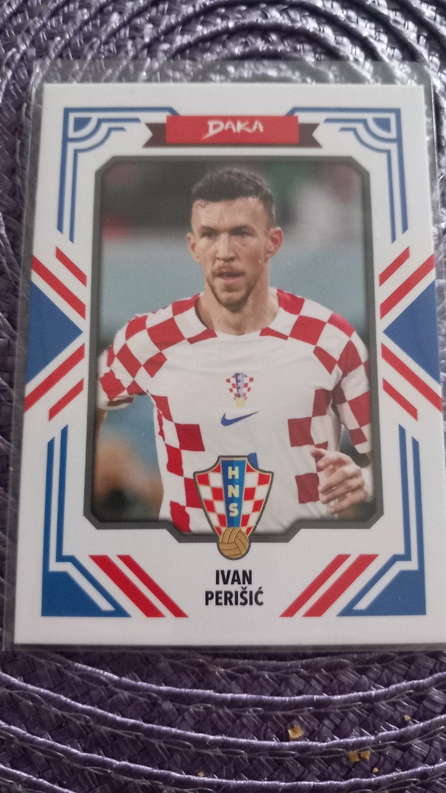 Ivan Perišić Spelerskaart - DAKA Collectie, Ophalen of Verzenden, Nieuw, Buitenlandse clubs, Spelerskaart