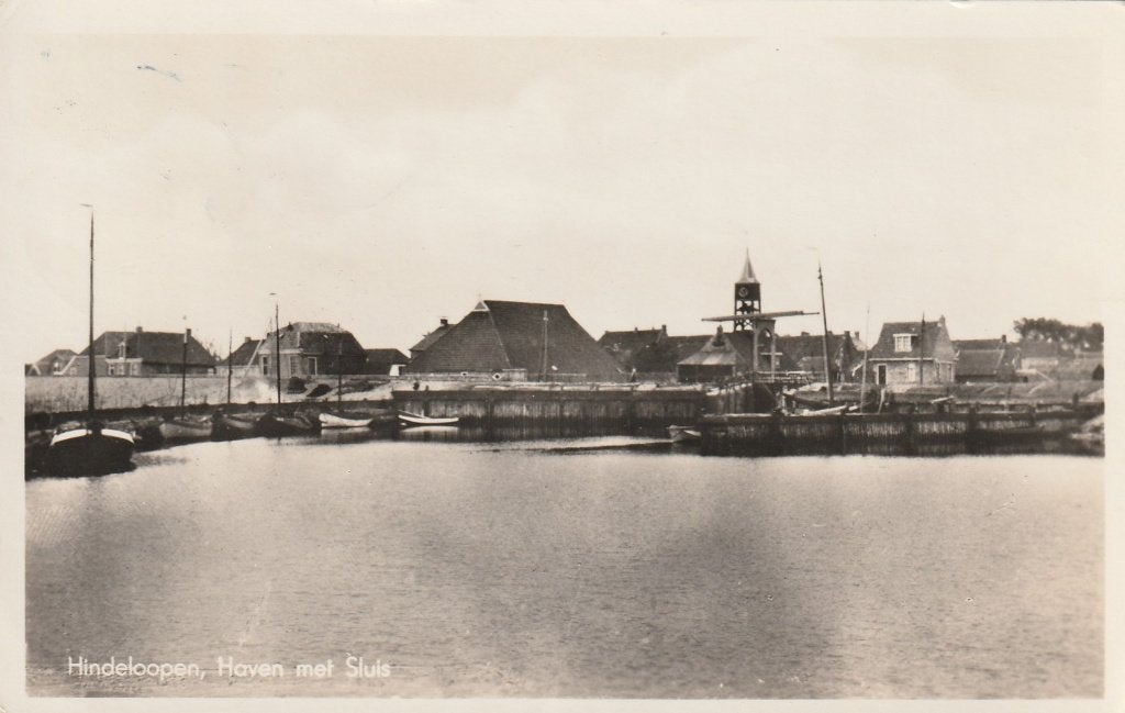 Hindeloopen  1, Ophalen of Verzenden, 1940 tot 1960, Gelopen, Friesland