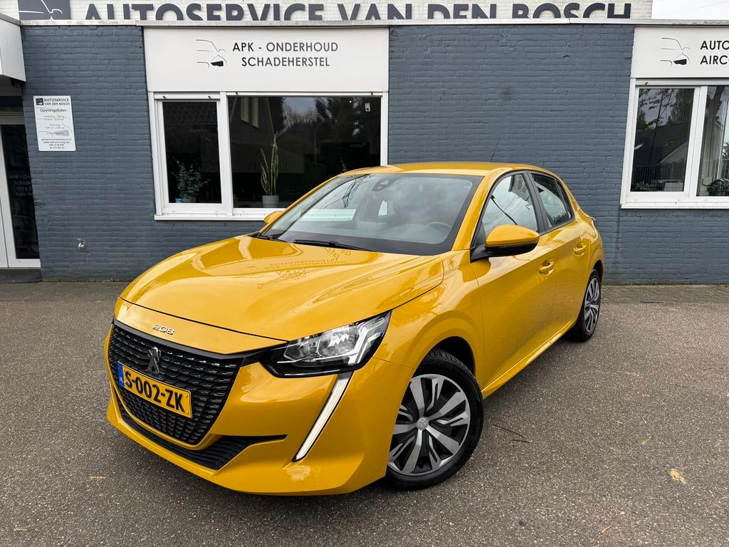 Peugeot 208 2020 100pk nieuwe distributieriem, Auto's, Peugeot, Stof, 100 pk, 49 €/maand, Geel
