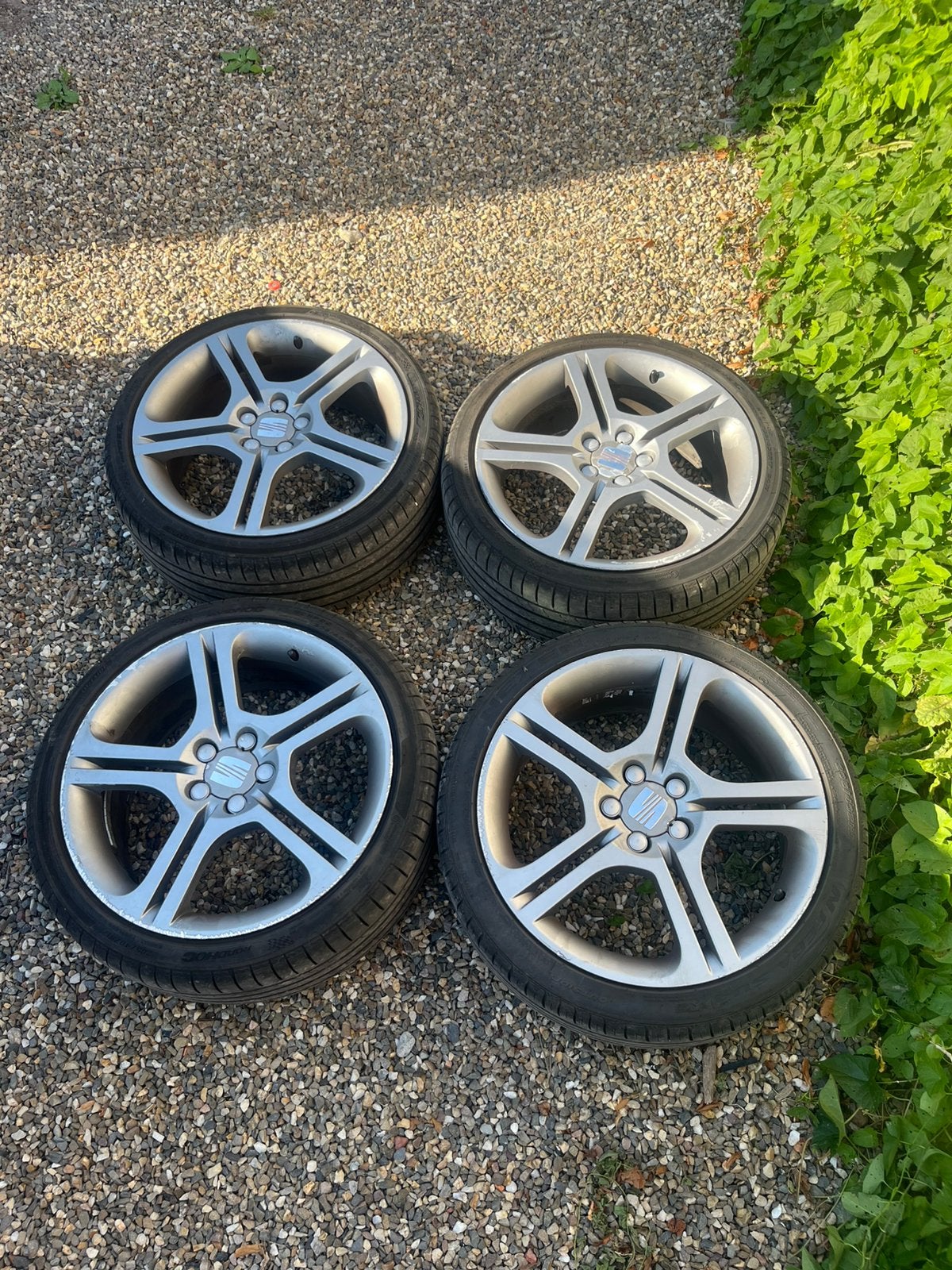 Seat ibiza 6L FR velgen 5x100, Ophalen, 215 mm, Zomerbanden, Velg(en)