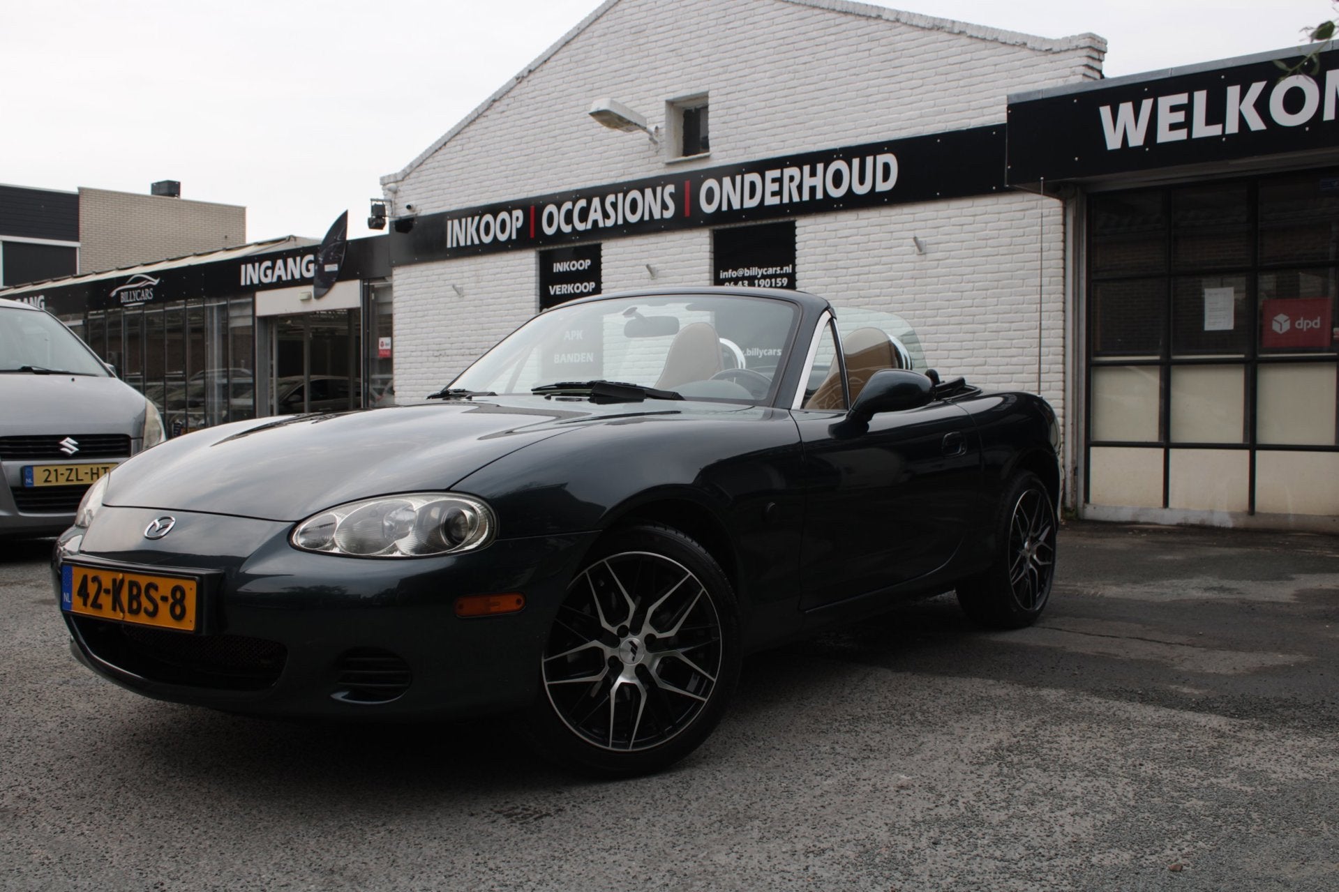 Mazda MX-5 1.6i Exclusive / Airco / Volledig onderhoud / Cab, Auto's, Mazda, Achterwielaandrijving, 4 cilinders, Cabriolet, Handgeschakeld
