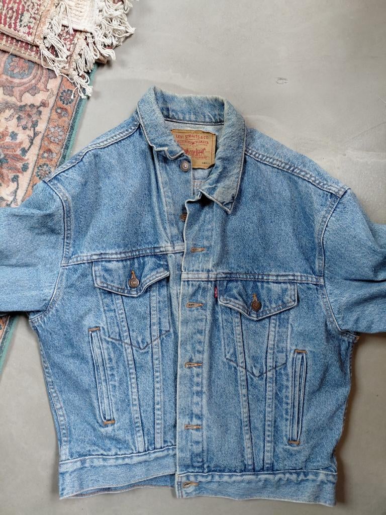 Levi's Spijkerjas Trucker Denim - Klassieker!, Levi's, Blauw, Overige maten, Ophalen of Verzenden