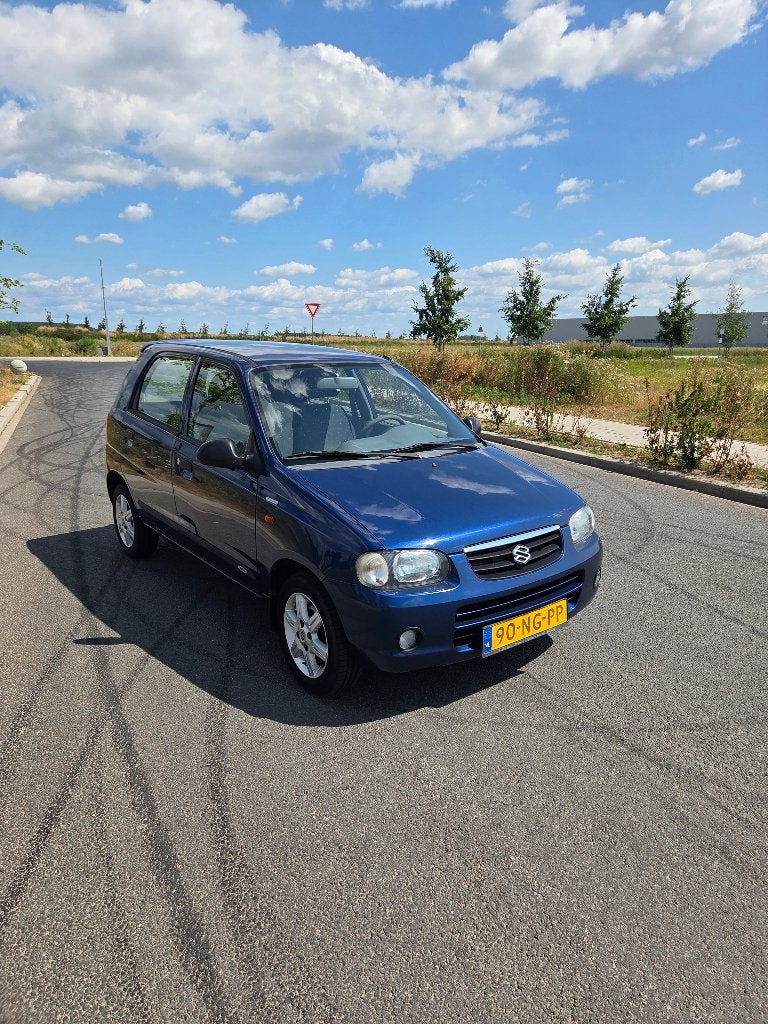 Suzuki Alto 1.1 16V 5d S.Limited Nap  2003 Blauw, Voorwielaandrijving, Stof, 750 kg, 4 cilinders