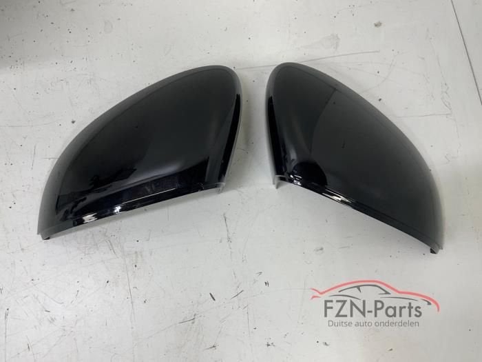 VW Golf 8 Spiegelkappen Set L+R Metallic zwart, Ophalen of Verzenden, Gebruikt