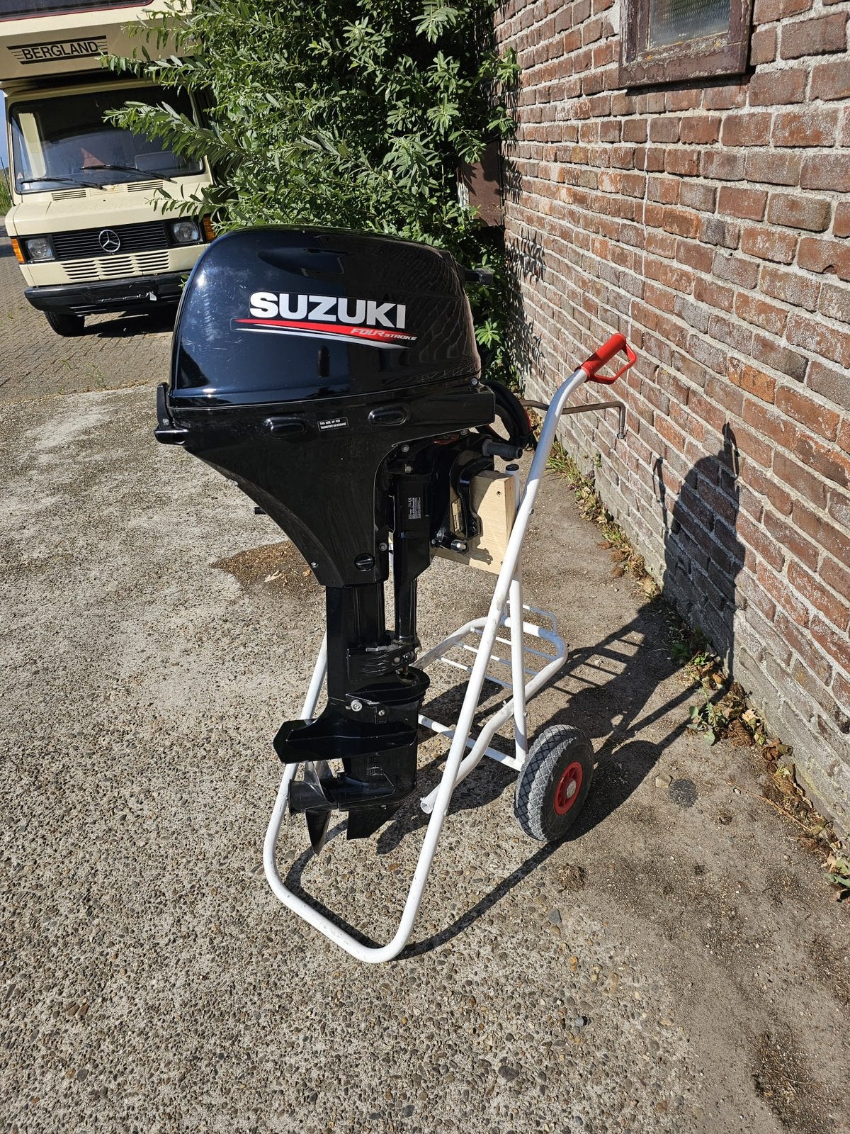 Suzuki 9,9 pk, Watersport en Boten, Ophalen, Zo goed als nieuw, Benzine