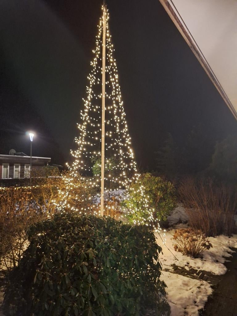 Kerstboom voor vlaggenmast, Ophalen of Verzenden