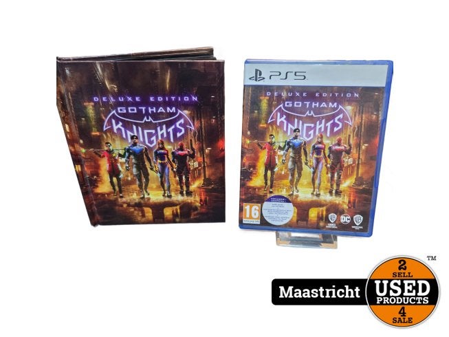 PS5 Game | Gotham Knights Deluxe Edition + Mediabook, Warner Bros, Zo goed als nieuw, https://www.warnerbros.com/company/contact-us