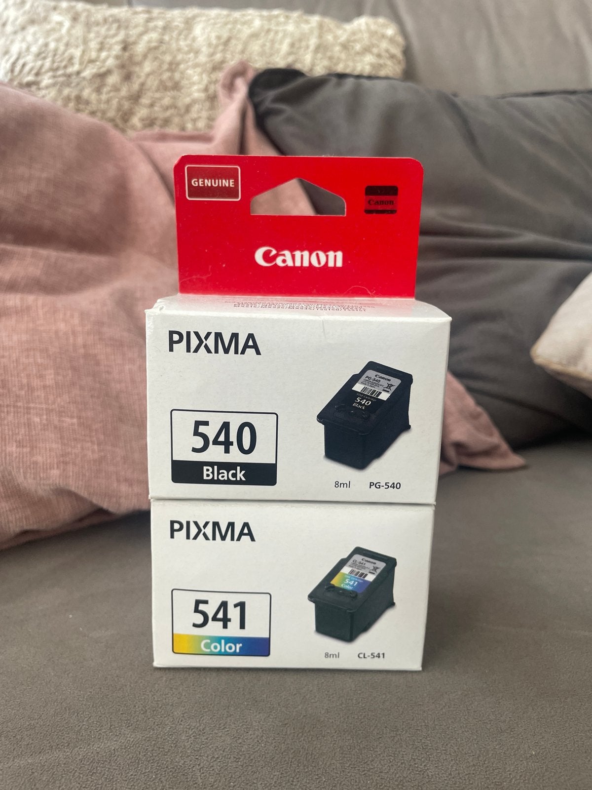 Canon Pixma 540 Zwart & 541 Kleur Cartridges - Nieuw, Computers en Software, Ophalen of Verzenden, Nieuw, Cartridge
