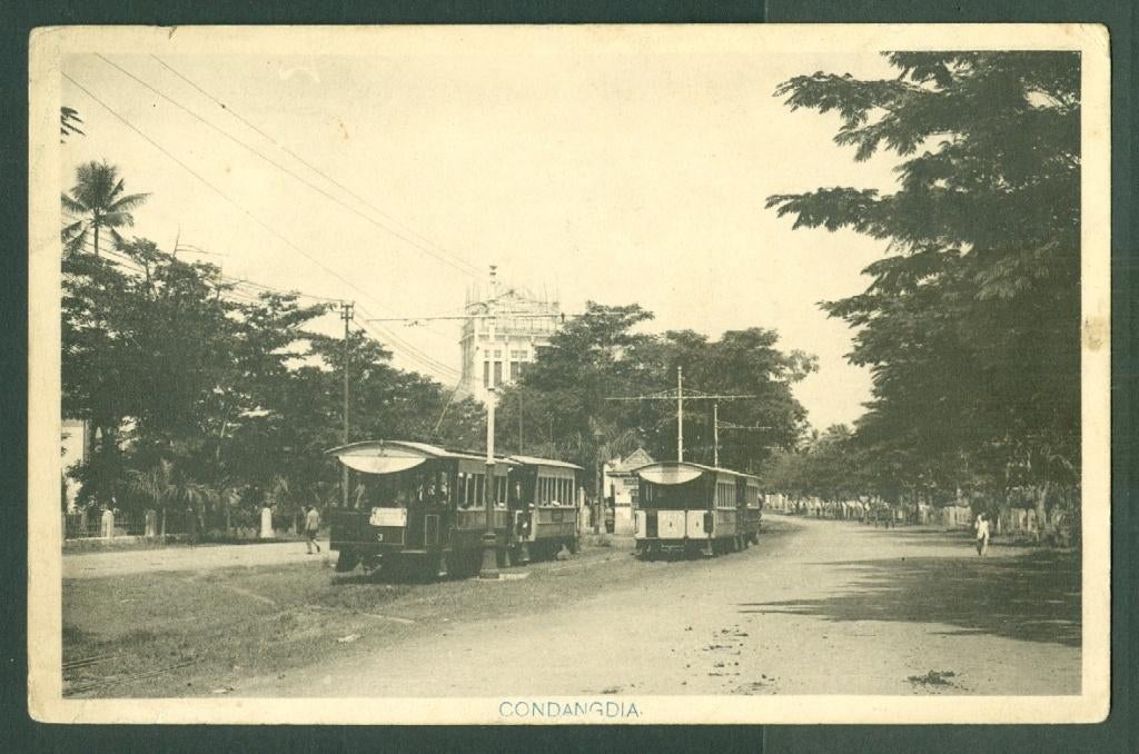 AK Nederlands Indie Batavia Condangdia met Trams, Ophalen of Verzenden, Voor 1920, Ongelopen, Noord-Holland