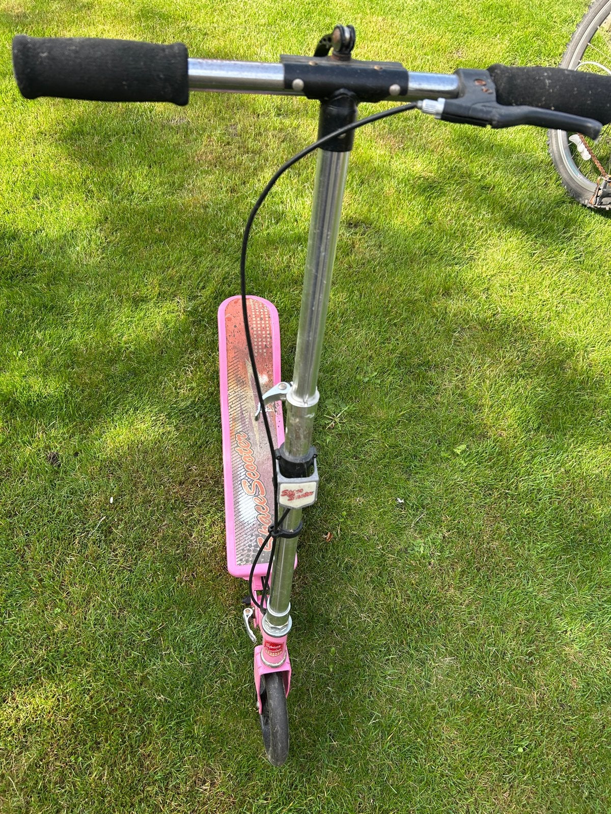 Roze Space Scooter - Gebruikt, Fietsen en Brommers, Ophalen, Gebruikt, Gewone step