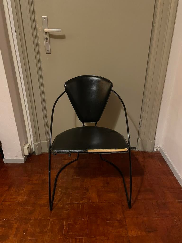 4 Arrben stoelen OPKNAPPERS, Huis en Inrichting, Stoelen, Ophalen, Zwart, Vier