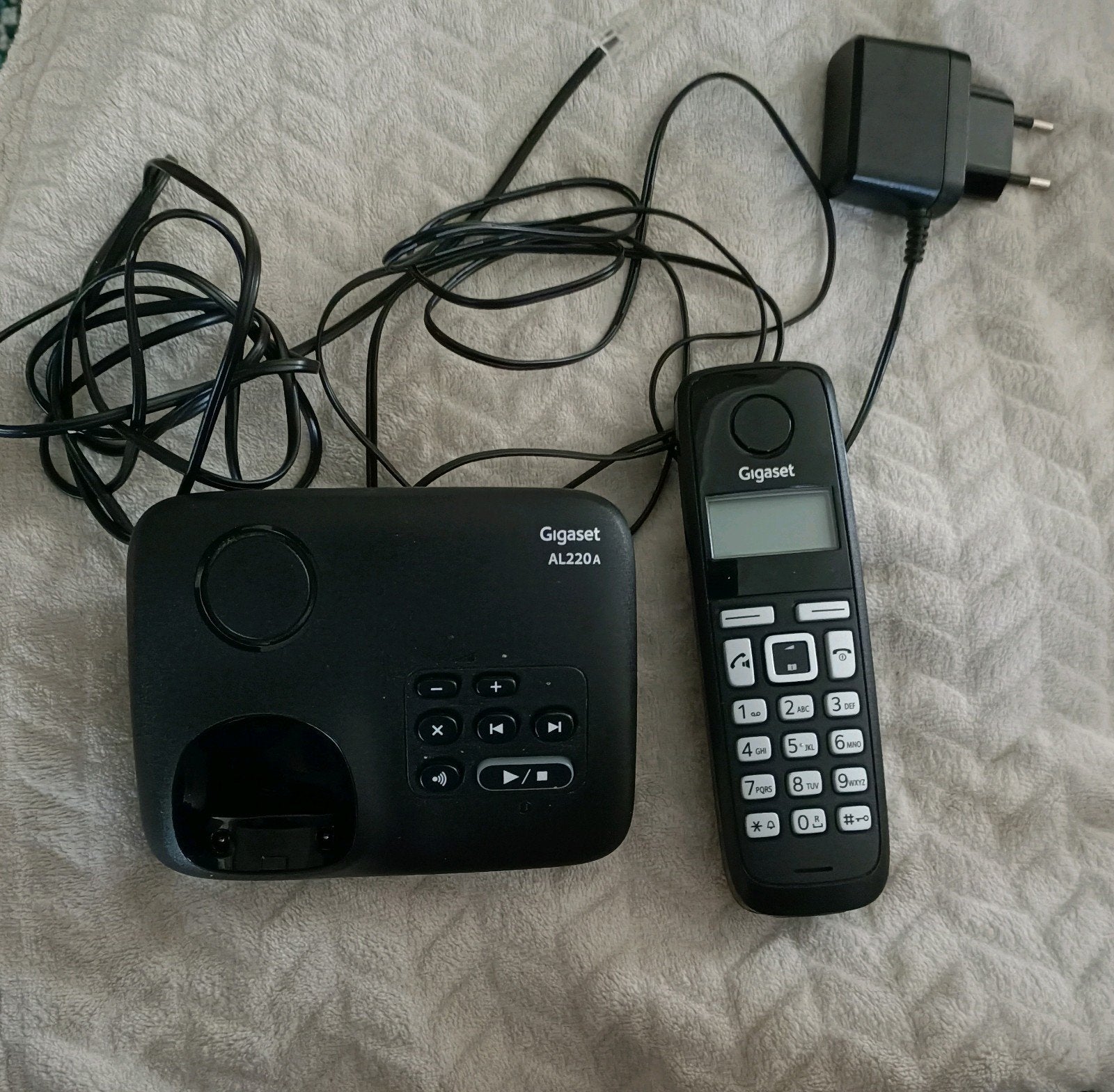 Gigaset  al220a dect 1 handset,en antwoord apparaat., Ophalen, 1 handset