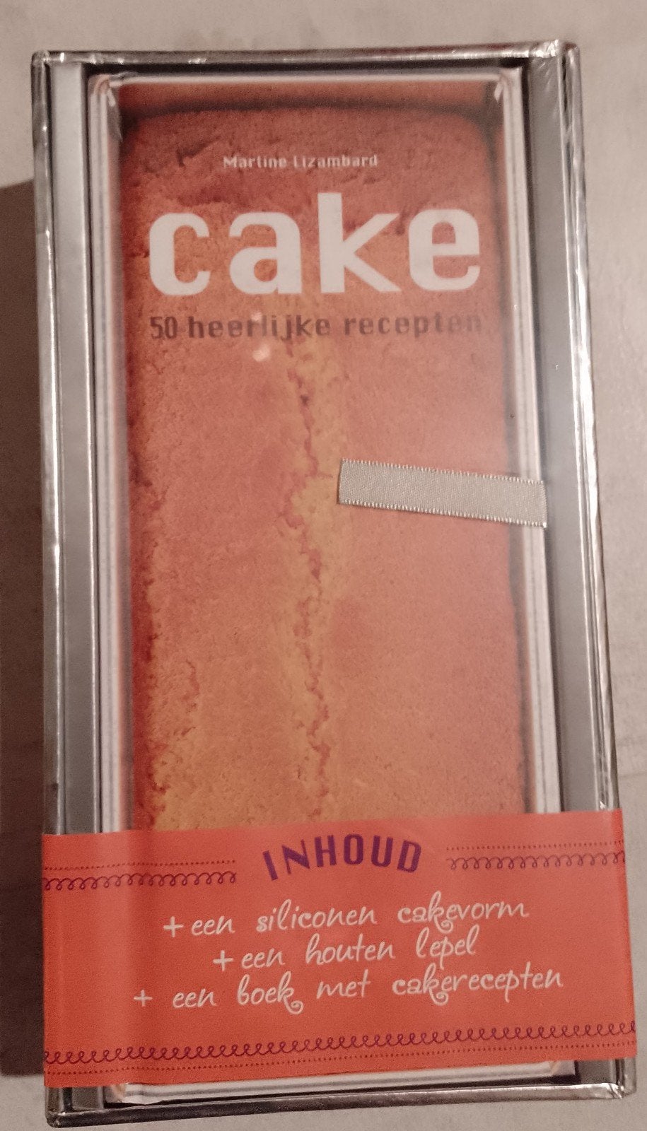 Bakset: siliconen cakevorm, lepel en bakvorm, Ophalen of Verzenden, Nieuw, Taarten, Bakvorm