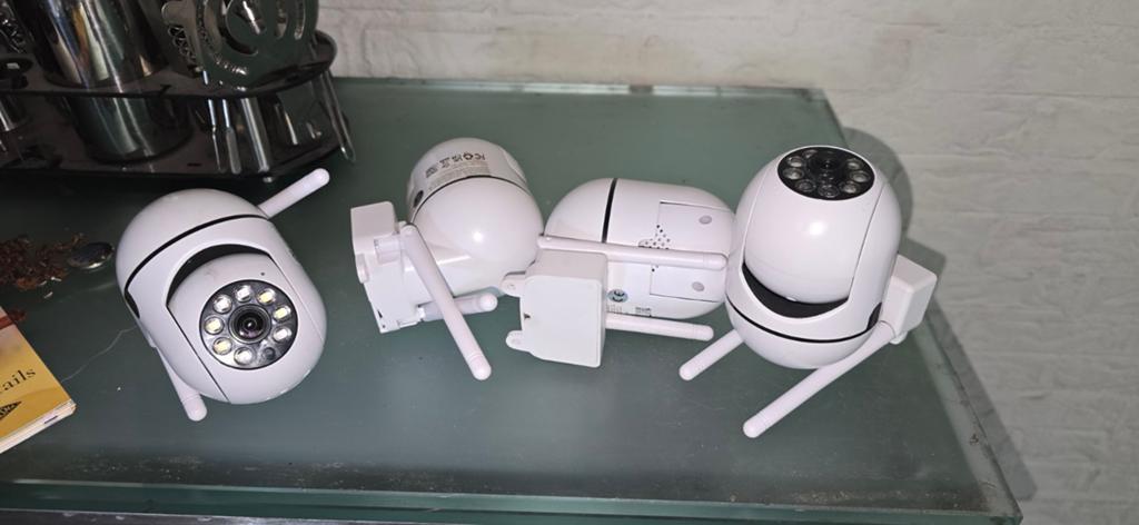 4x ip camera, Ophalen of Verzenden