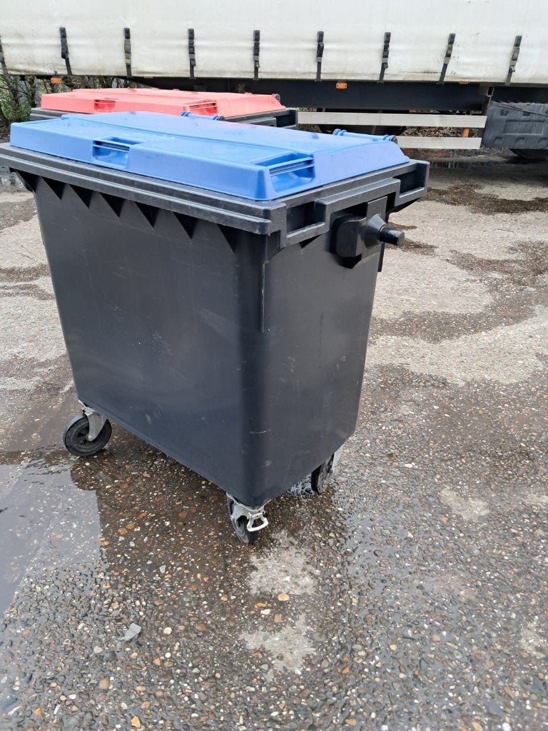 kunstof container 770L - slecht €95,- DIRECT BESCHIKBAAR, Ophalen, Kunststof, Gebruikt, 40 liter of meer