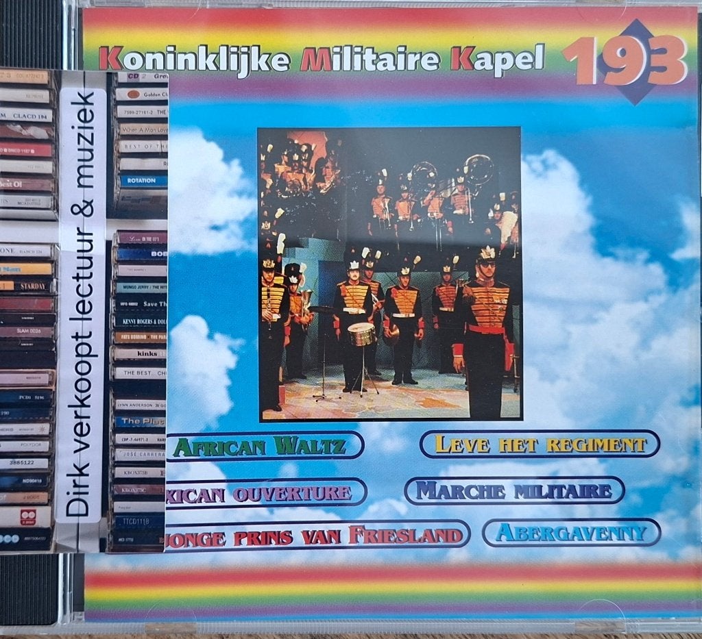 Dureco Regenboog serie nr 193: Koninklijke Militaire Kapel, Ophalen of Verzenden, Album, Blaasorkest/fanfare, Zo goed als nieuw